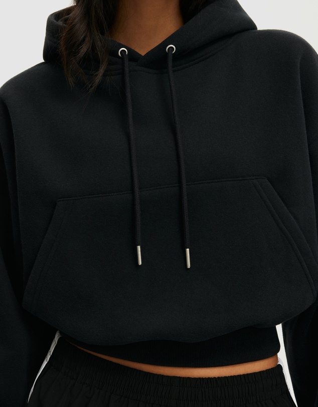 Cotton On Body Active - Plush Cropped Bubble Hoodie