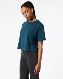 American Apparel - Women's Fine Jersey Boxy T-Shirt