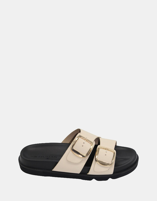 Human - Women's Ruby Slide Sandals Bone
