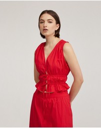 Oxford - Sienna Cotton Top