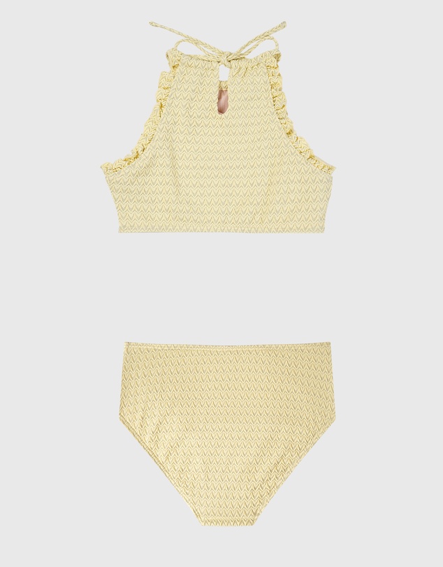 Aqua Blu Kids - Stepping Stones Halter Neck Bikini Set - Teens