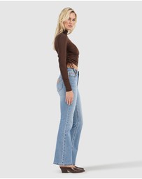 Rolla's - Selena Rouched Long Sleeve Top
