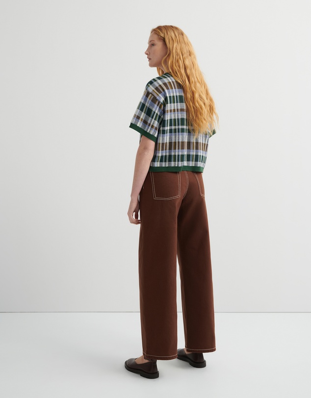 Kowtow - Chequered Tee