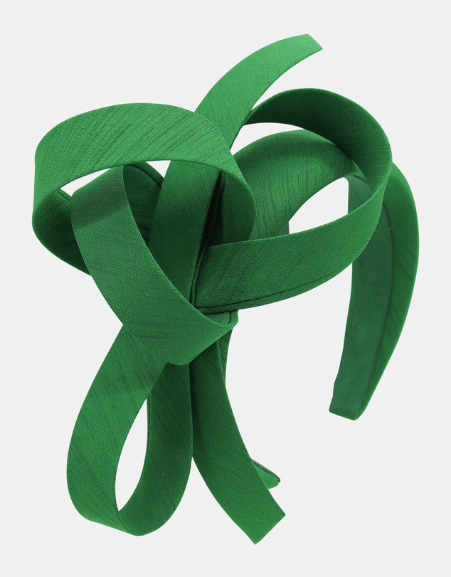 Morgan & Taylor - Mel Fascinator in Green
