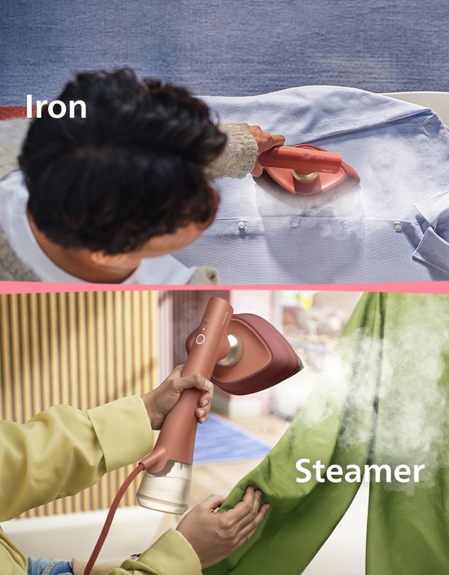 Philips - OneTurn Hybrid Iron and Steamer