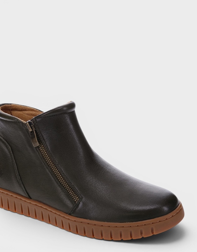 Mia Vita - Leni Zip Boot - Olive