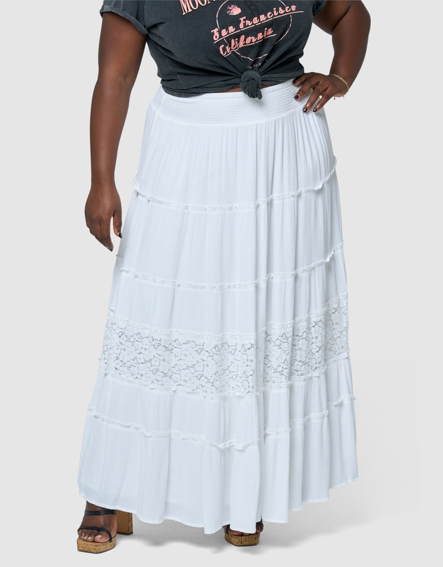 The Poetic Gypsy - Vintage Vixen Maxi Skirt