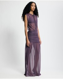 Lover - Marchesa Mesh Maxi Dress
