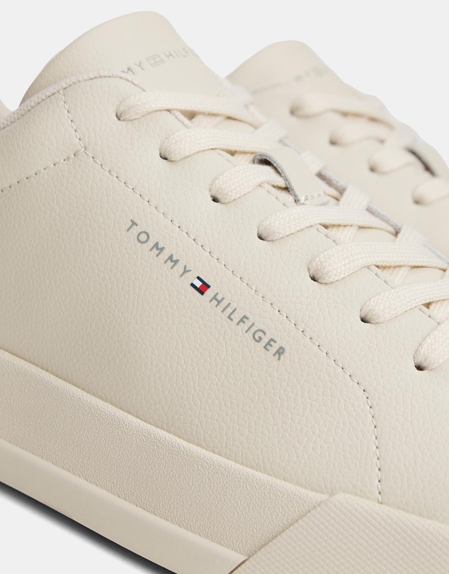 Tommy Hilfiger - TH Court Essential Leather Sneakers - Men's