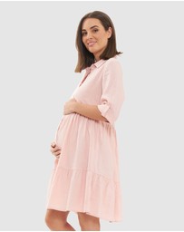 Ripe Maternity - Adel Linen Dress