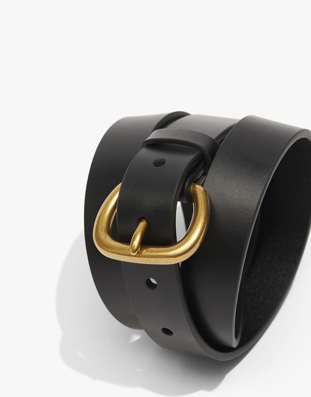 Country Road - Skinny Solid Buckle Belt