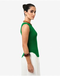 Forcast - Noemi Split Neck Tank