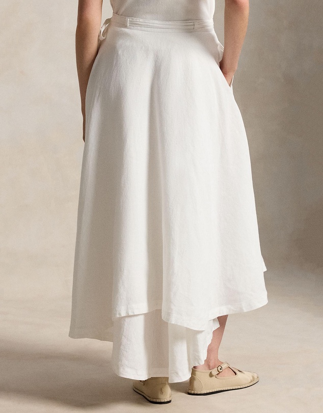 Polo Ralph Lauren - Linen Wrap Skirt