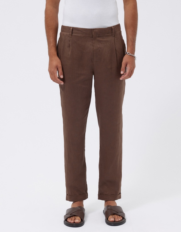 AERE - Linen Pleated Pants