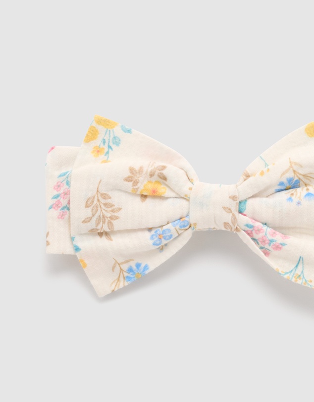 Purebaby - Bow Headband-Kids-Babies