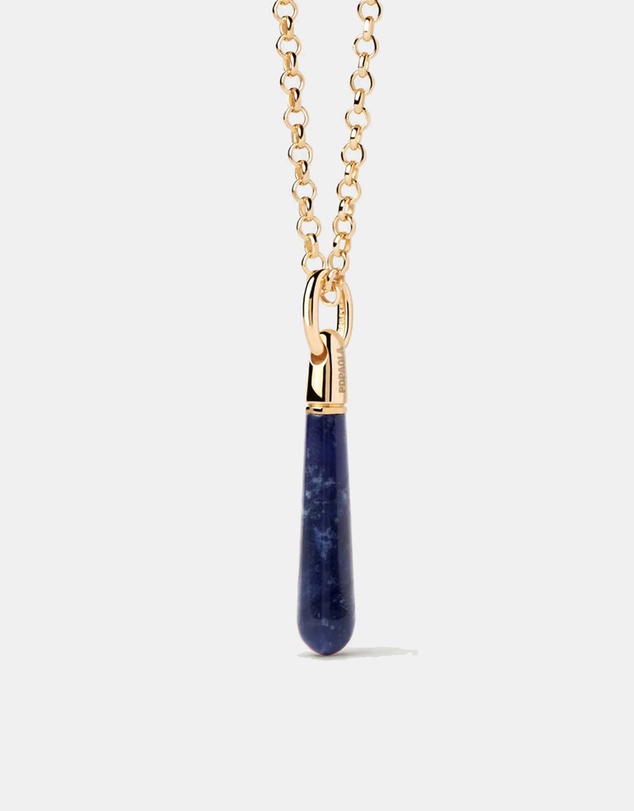 PDPAOLA - Sodalite Large Drop Pendant Necklace