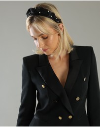 Morgan & Taylor - Bianca Headband in Black