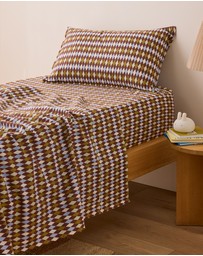 Sheet Society - Frankie Flannelette Fitted Sheet Set