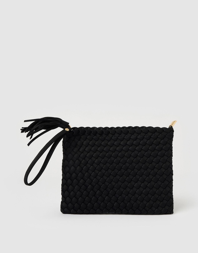 Arms Of Eve - Lavinia Clutch Bag - Black