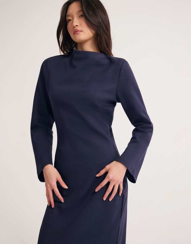 Oxford - Rebecca Ponti Long Sleeve Dress