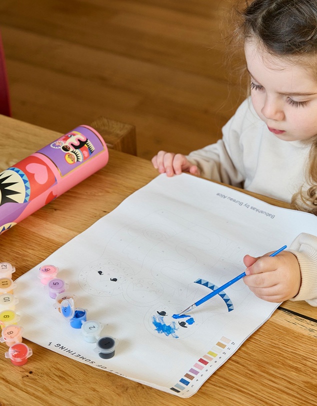 Journey Of Something - Kids Paint by Numbers - Babushkas