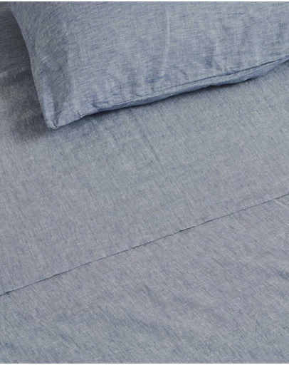 Carlotta + Gee - 100% Linen Flat Sheet