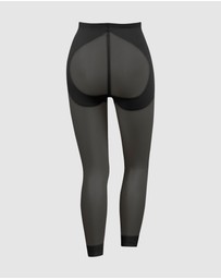 Naomi & Nicole - Sheer Comfort Rear Lifting Shaper Leggings