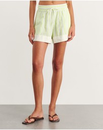 Jag - Gigi Stripe Pull On Short