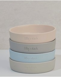 Lilly + Dash - Cat Food Water Ceramic Bowl