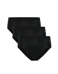 Modibodi - Basic Mid-Rise Period Underwear Brief Moderate Absorbency 3 Pack