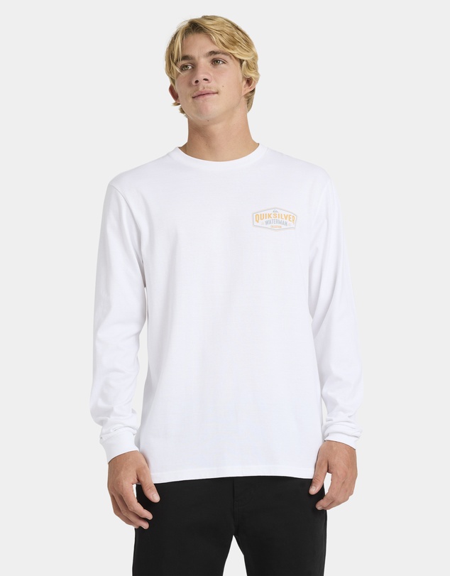 Quiksilver - Mens Classic Hooks Long Sleeve T-Shirt
