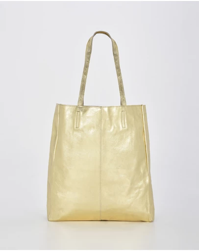 Cobb & Co - Venus Metallic Leather Tote