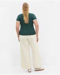 City Chic - Micro Sport Print Tee