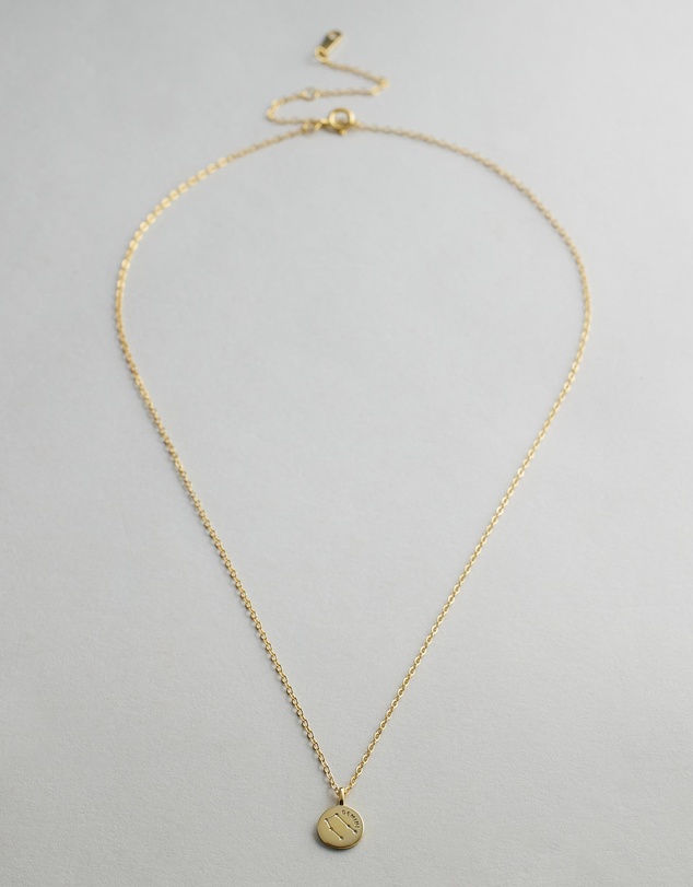 Native Sol - Gemini Star Sign Pendant Necklace