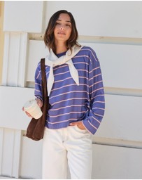 Ceres Life - Beau Long Sleeve Slouchy Tee