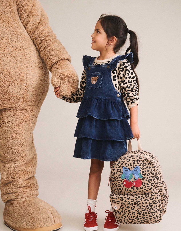 Huxbaby - Leopard Cherry Backpack