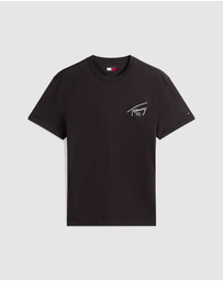 Tommy Jeans - Regular Sign Backprint Short Sleeve T-Shirt
