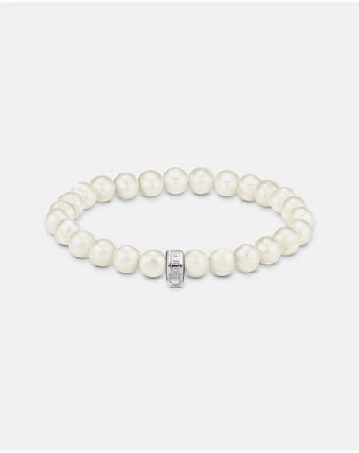 THOMAS SABO - THOMAS SABO Charm bracelet with freshwater cultured pearls
