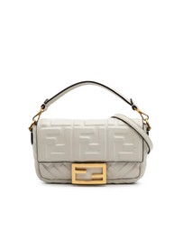 Pre-Loved by Azura Reborn - Pre-Loved Mini Zucca Embossed Leather Baguette Satchel