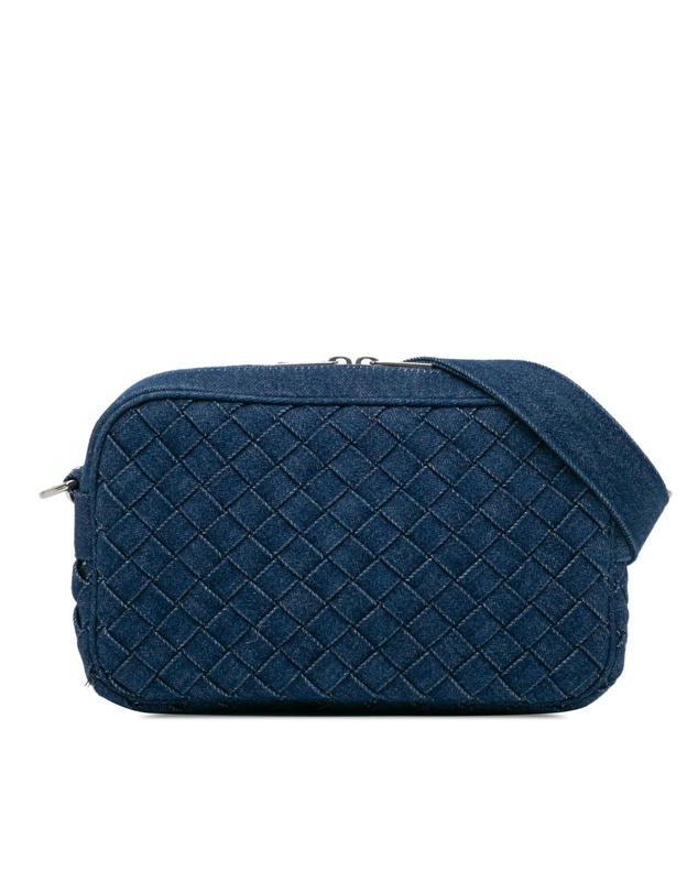 Pre-Loved by Azura Reborn - Pre-Loved bottega veneta Woven Design Adjustable Shoulder Bag with Zip Closure