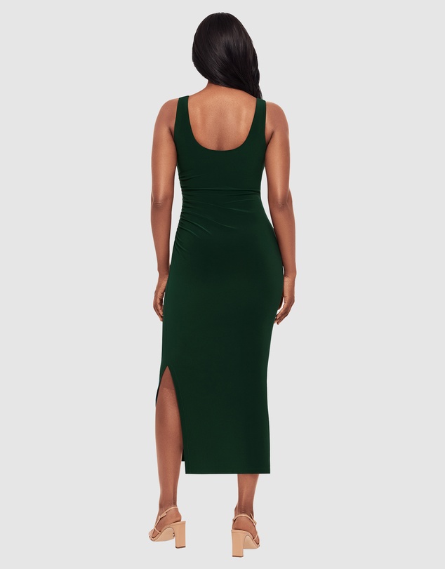 Miraclesuit Shapewear - Aria Maxi Bodycon Shaping Dress With Side Slit