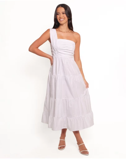 Petal & Pup - Isabela Midi Dress - White