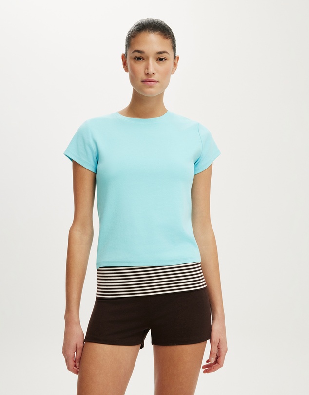 Cotton On - Maple Foldover Micro Short