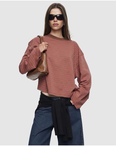 Lava Cocoa Stripe