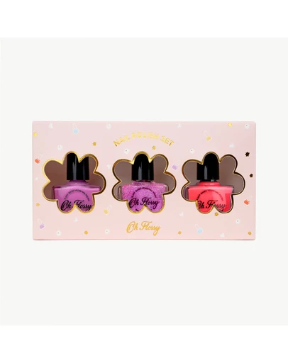 Oh Flossy - Oh Flossy Pink Pamper Nail Polish Set