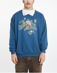 Vintage by The Real Deal - Pre Loved - 90s Cat Collared Sweatshirt