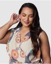 Pink Dusk by Curve Project - Wild Nights Maxi Dress
