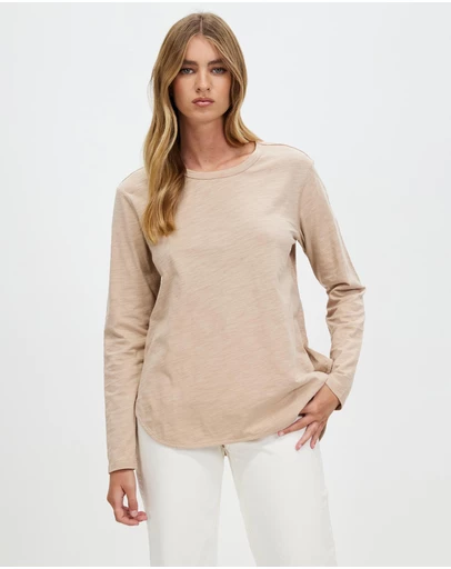 White By FTL - Leo Long Sleeve Tee