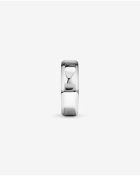 Michael Hill - 7mm Flat Bevelled Wedding Band in Sterling Silver