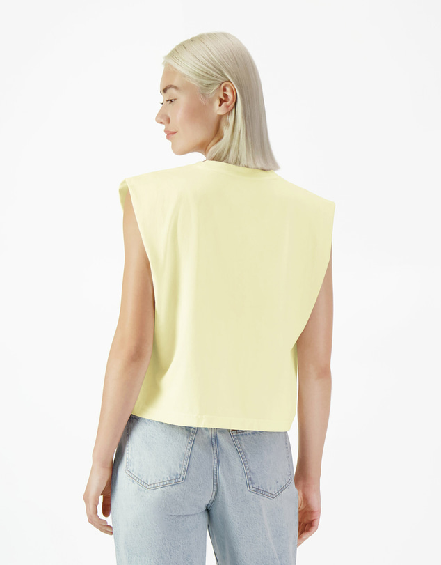 American Apparel - Heavyweight Garment Dyed Women's Muscle T-Shirt